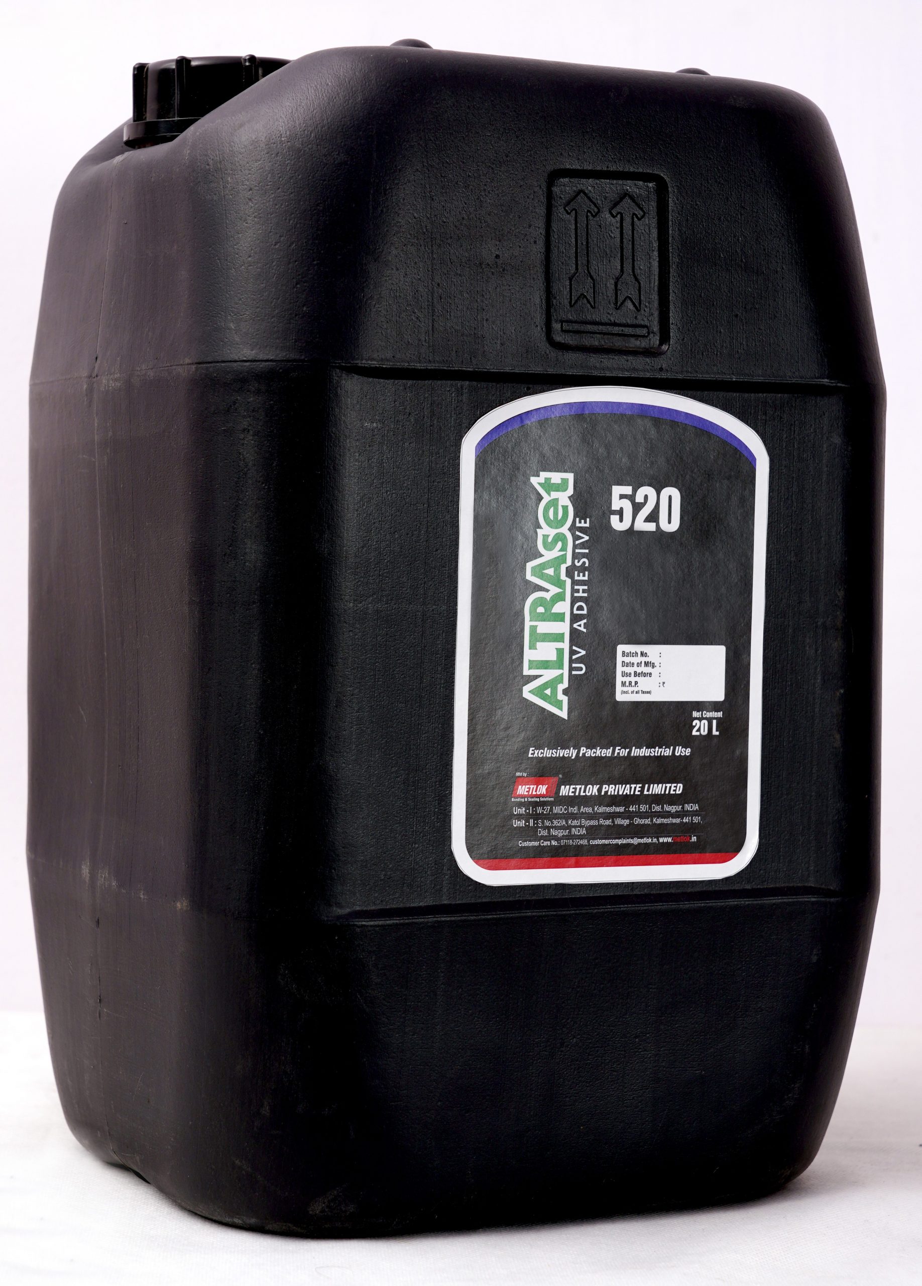 Altraset 520 UV Cure Adhesive For GlasstoGlass METLOK