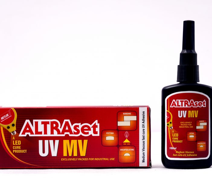 Altraset MV UV Cure Adhesive For GlasstoGlass & Metal METLOK