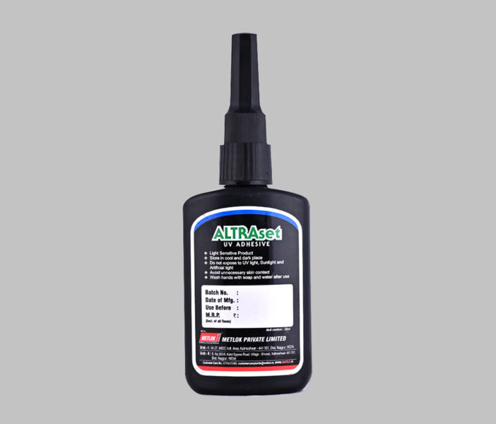 Altraset 552 Dual Cure Adhesive For GlasstoGlass & Metal METLOK